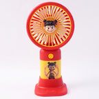 Cute Cartoon Character Portable Mini Fan (1 Pc)