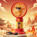 Cute Cartoon Character Portable Mini Fan (1 Pc)