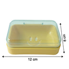 Cute Smiley Design Plastic Soap Case (1 Pc)