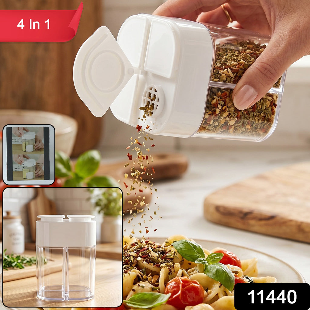 4 Compartment Kitchen Storage Container (1 Pc)