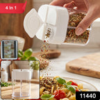 4 Compartment Kitchen Storage Container (1 Pc)
